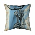Begin Home Decor 26 x 26 in. Abandoned Bicycle-Double Sided Print Indoor Pillow 5541-2626-TR60